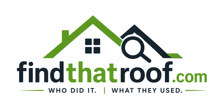 findthatroof.com — who did it, what they used